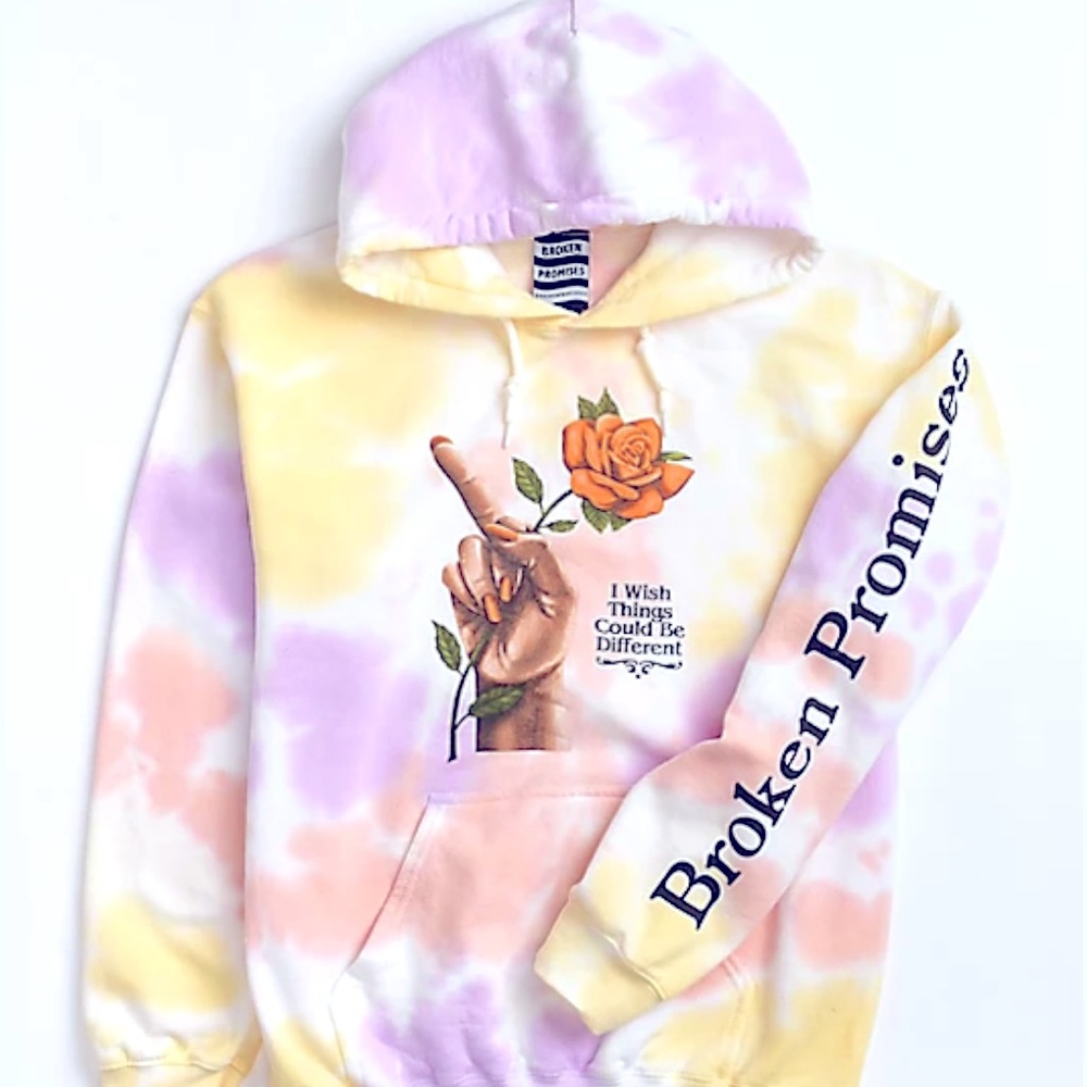 Broken Promises Wishing Well Hoodie NWT